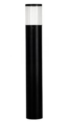 Prisma 970mm 240V Aluminium Black LED Bollard Light IP65